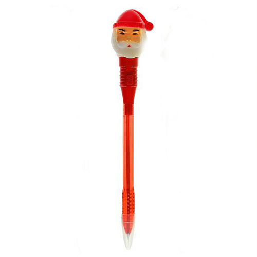 Ручка новогодняя с подсветкой «Санта-Клаус»